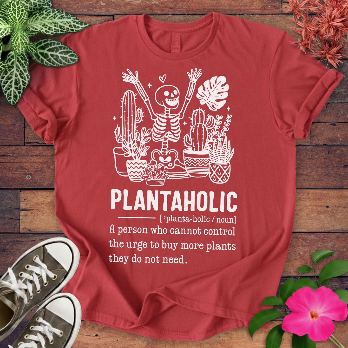 Plantaholic Definition T-shirt