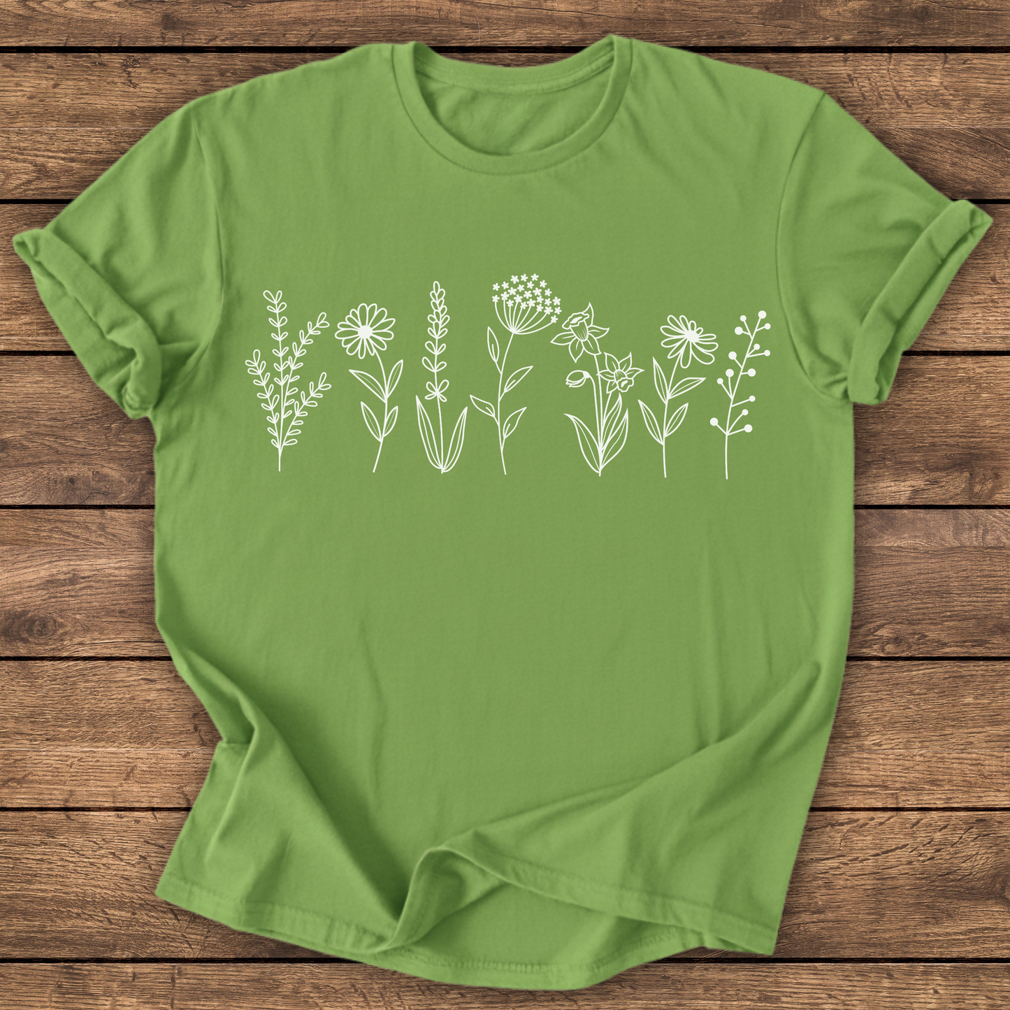 Wildflower Art T-shirt