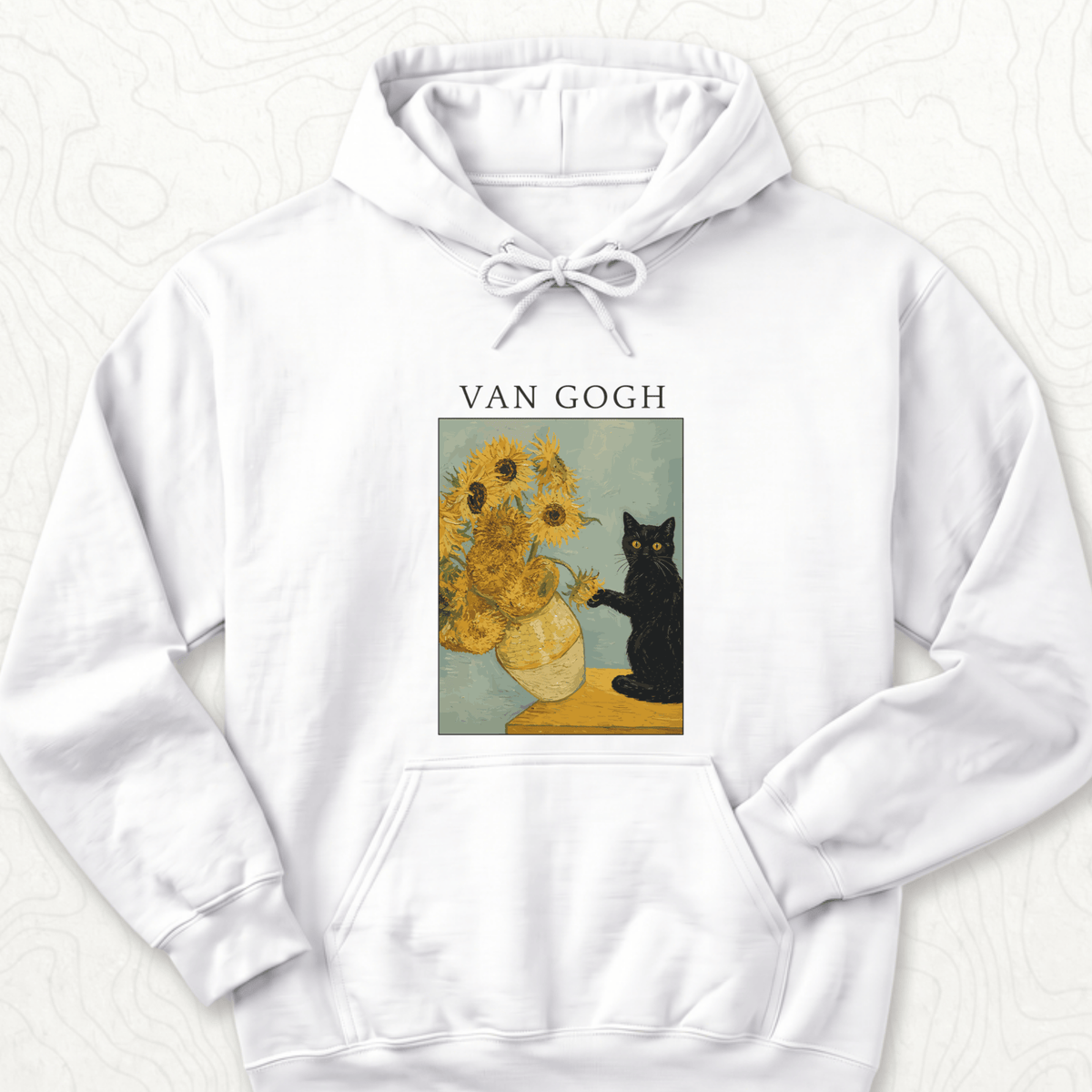 Van Gogh Hoodie - White