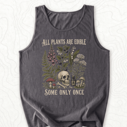 All Plants Edible Tank Top - Pepper