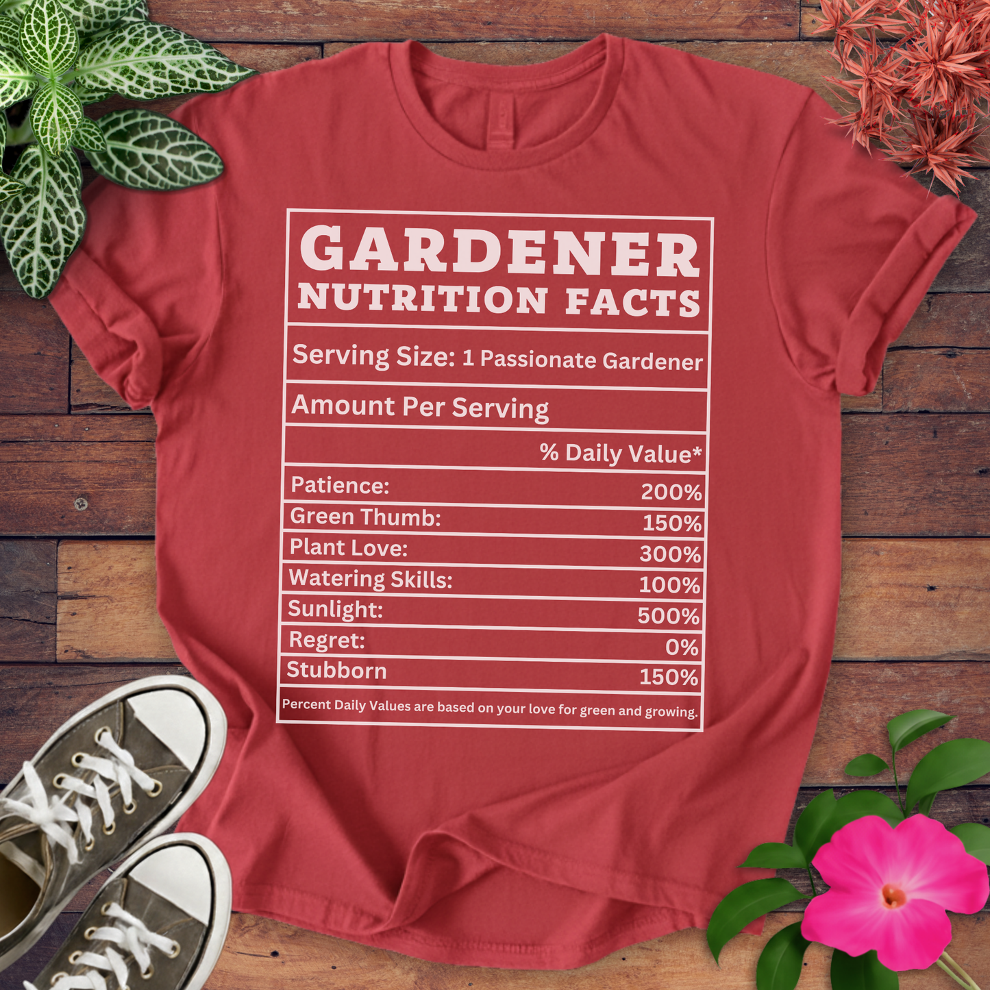 Gardener Facts T-shirt