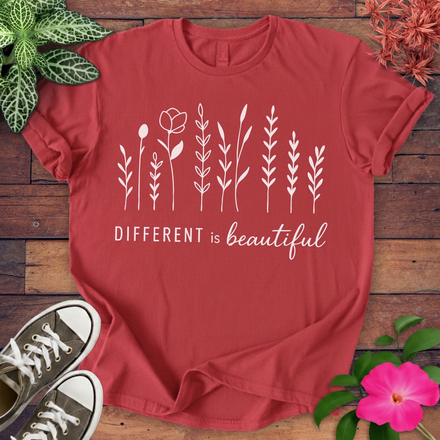 Different Is Beautiful T-shirt