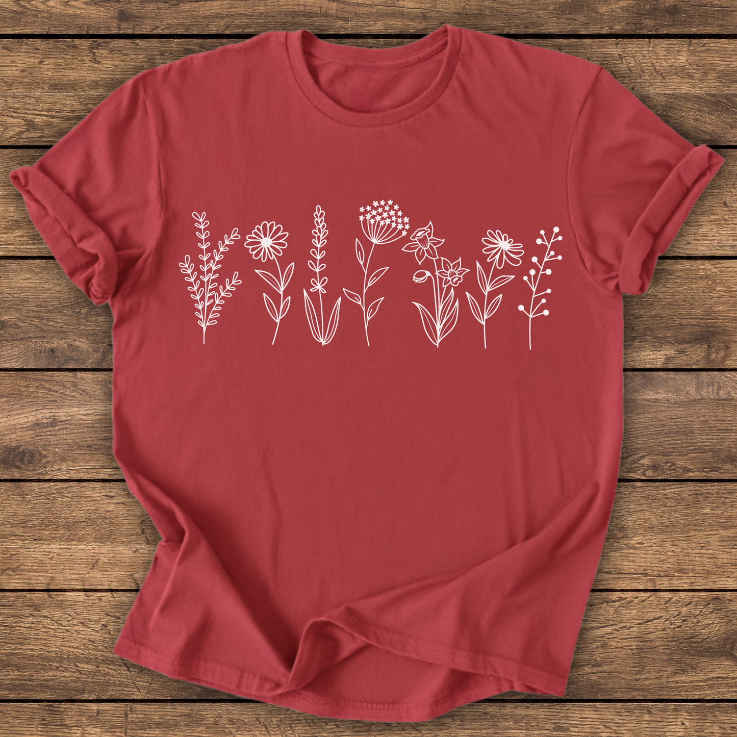 Wildflower Art T-shirt