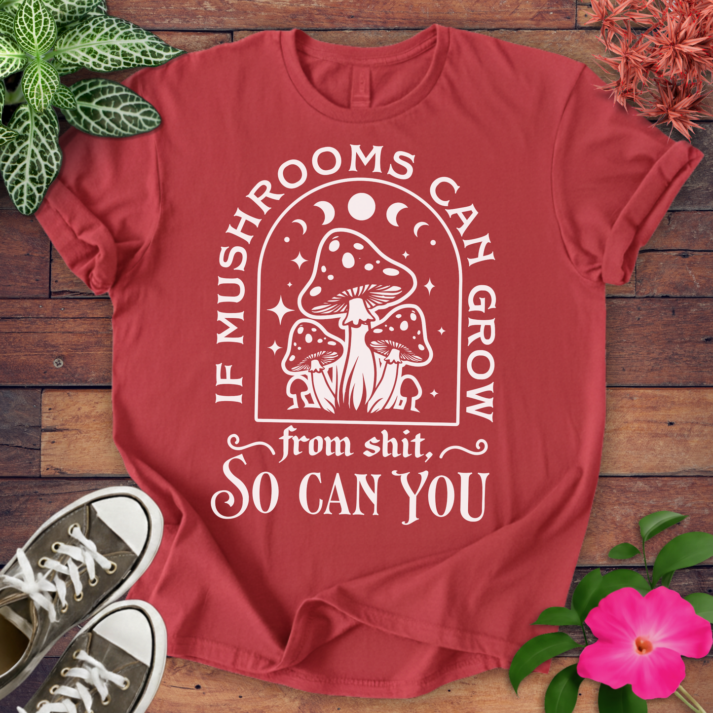 Mushroom Motivation T-shirt