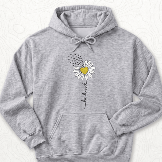 Be Kind Hoodie - Sport Grey