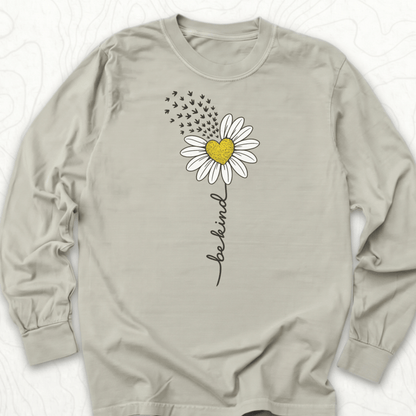 Be Kind LS T-shirt - Sandstone