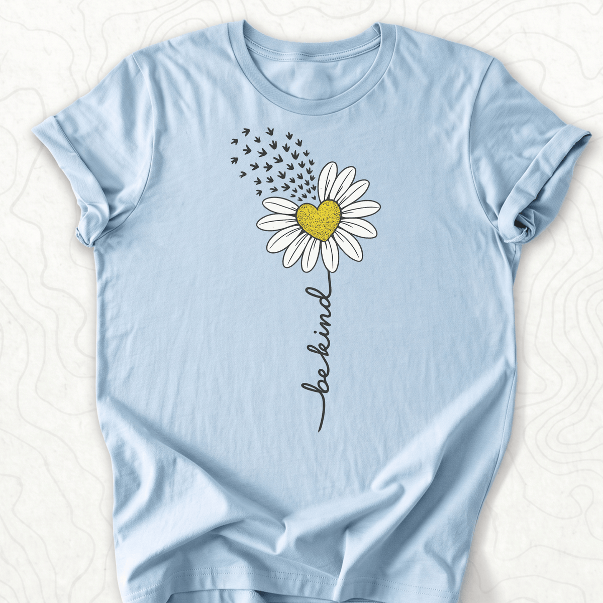 Be Kind Tee - Light Blue