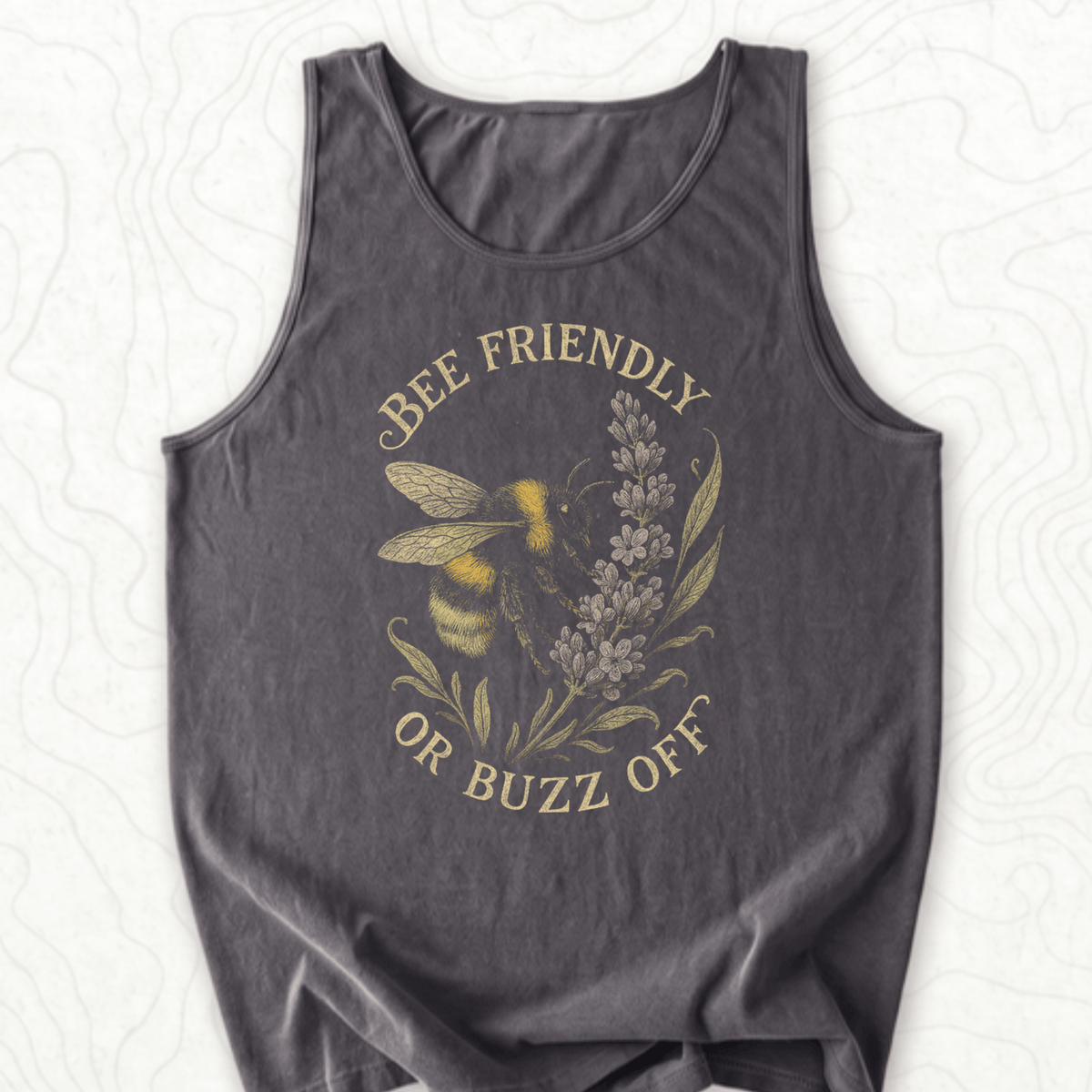 Bee Friendly Tank Top - Pepper
