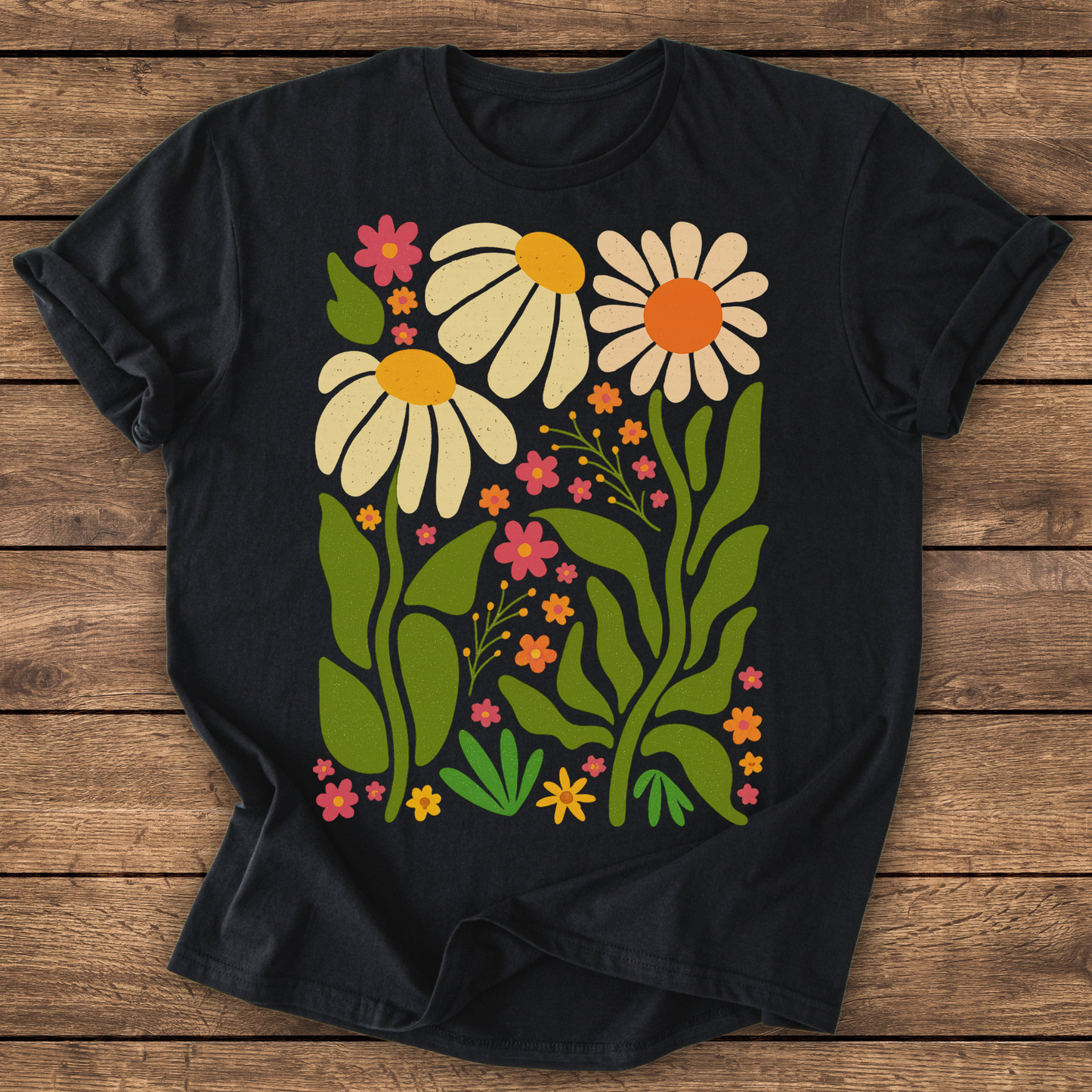 Whimsical Wildflowers T-shirt