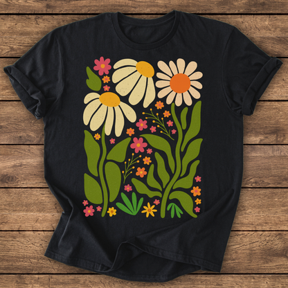 Whimsical Wildflowers T-shirt
