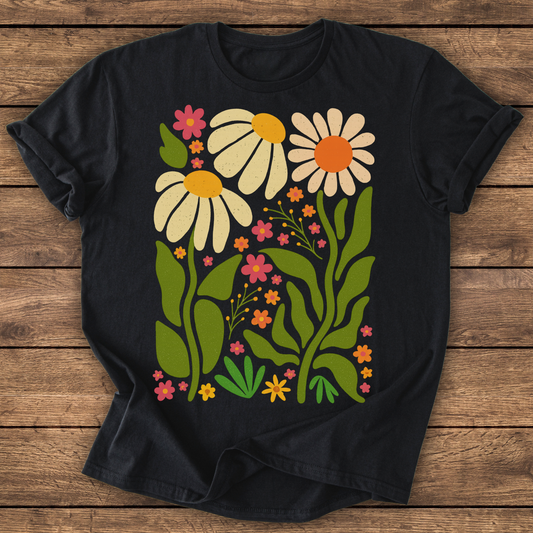 Whimsical Wildflowers T-shirt