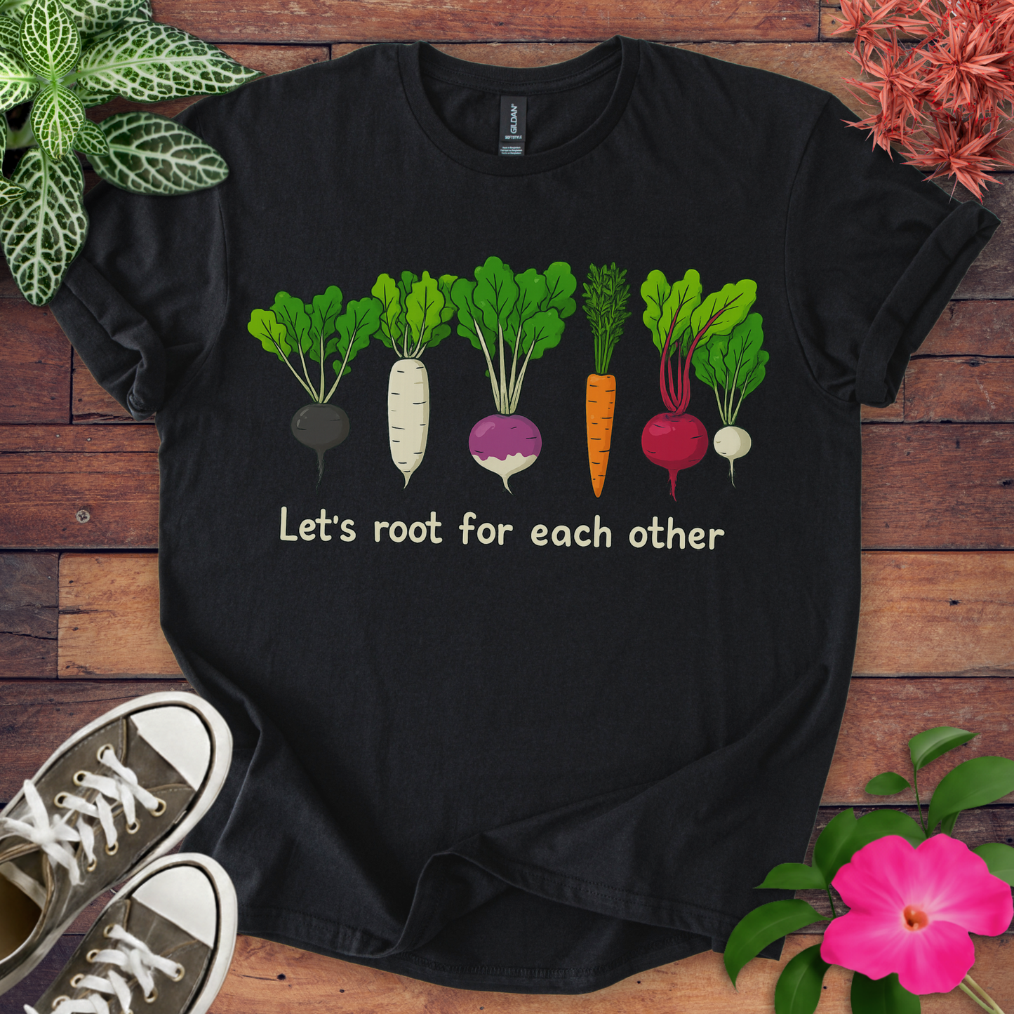 Let's Root T-shirt
