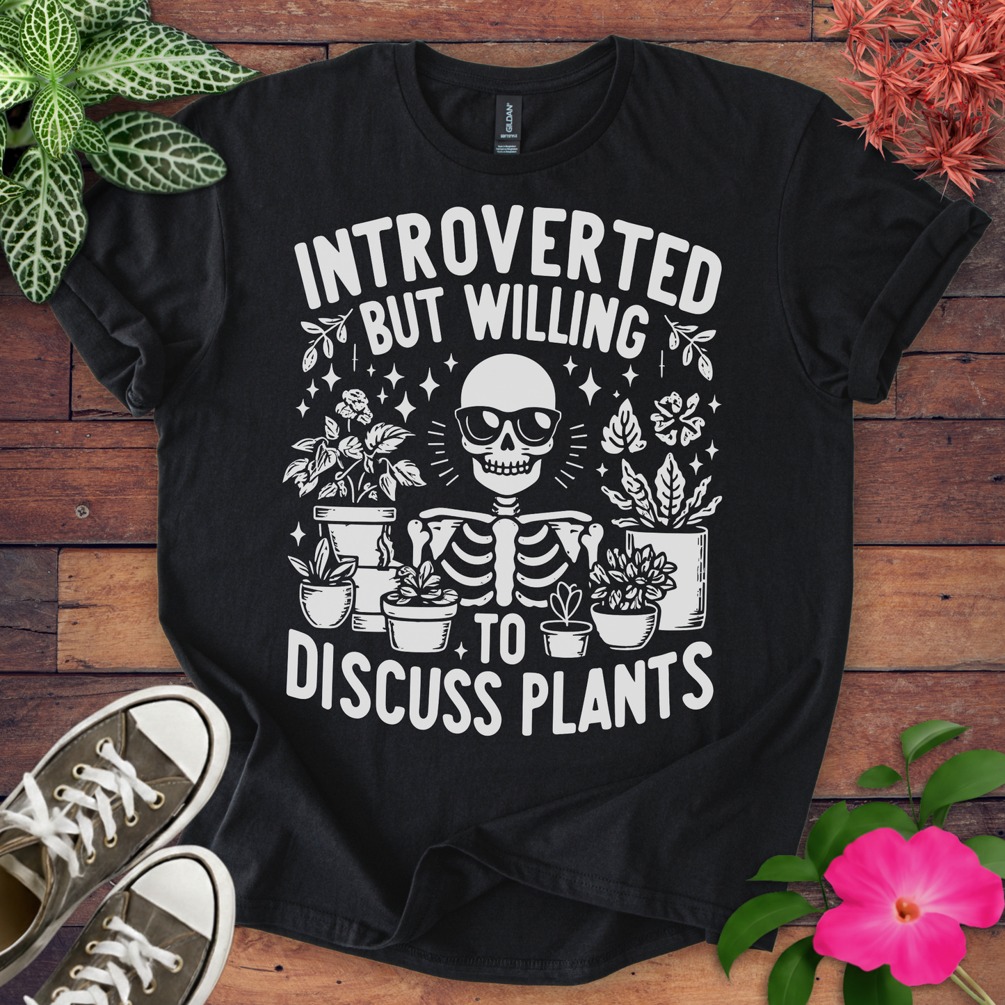 Introverted Plant Lover T-shirt