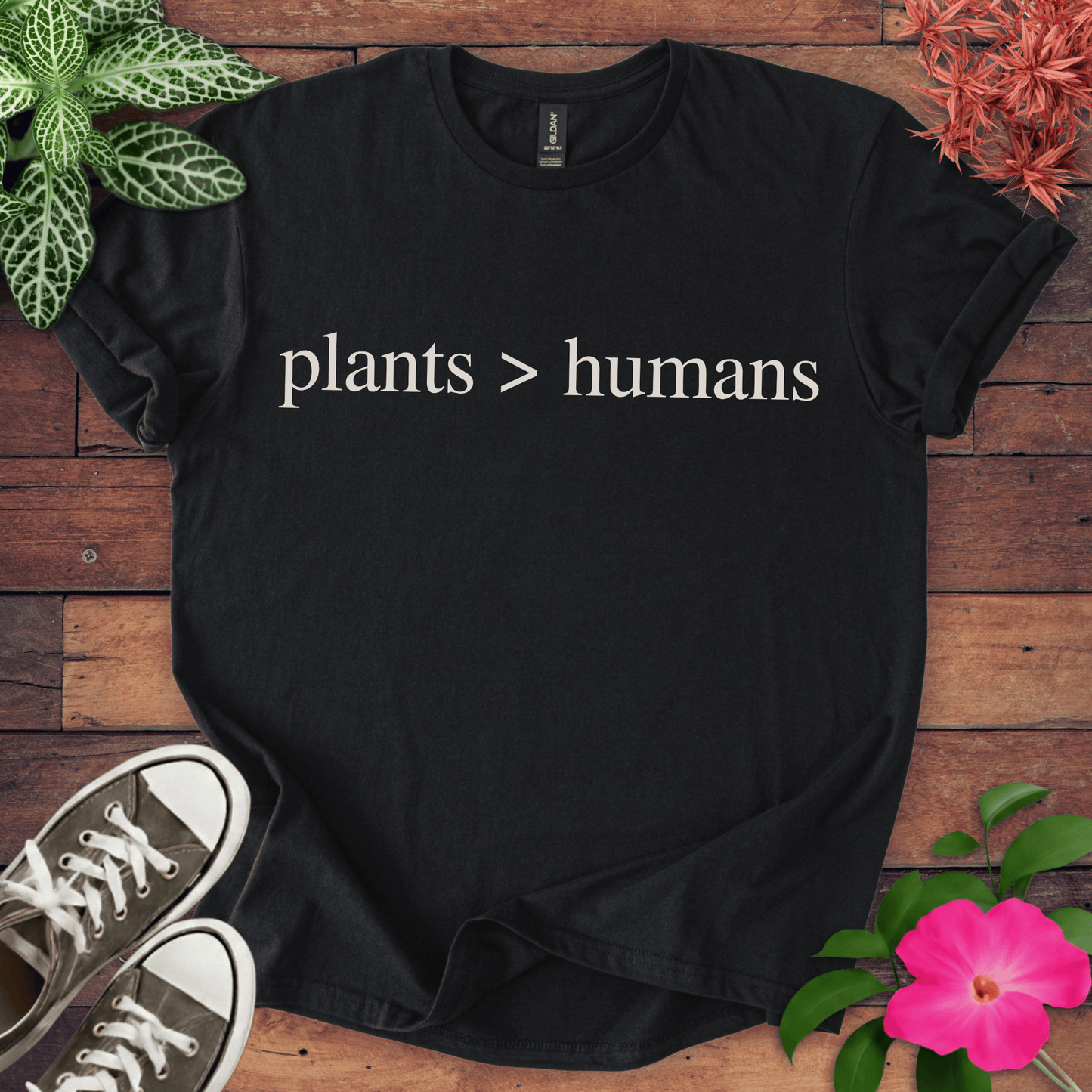 Plants Over Humans T-shirt