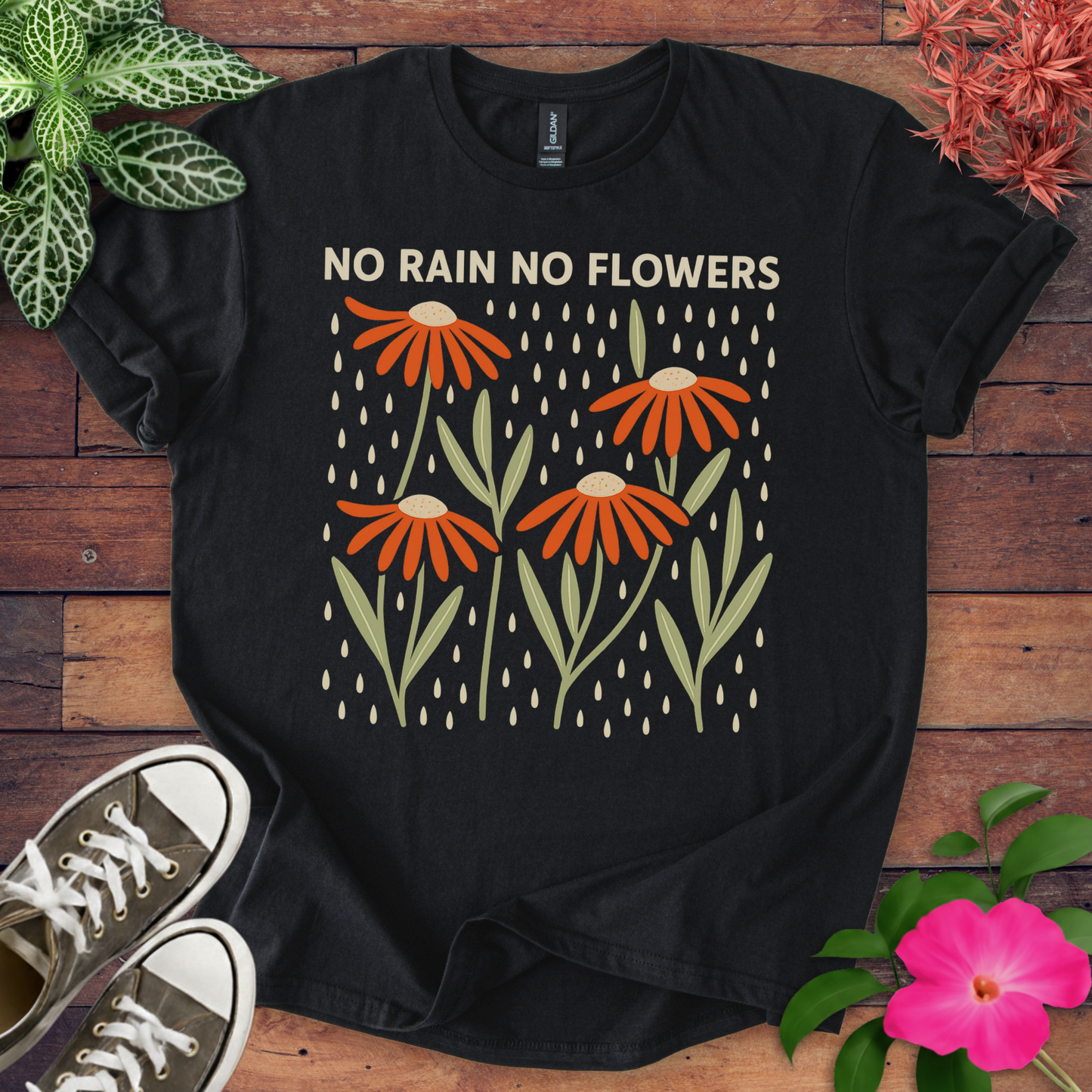 No Rain Flowers T-shirt