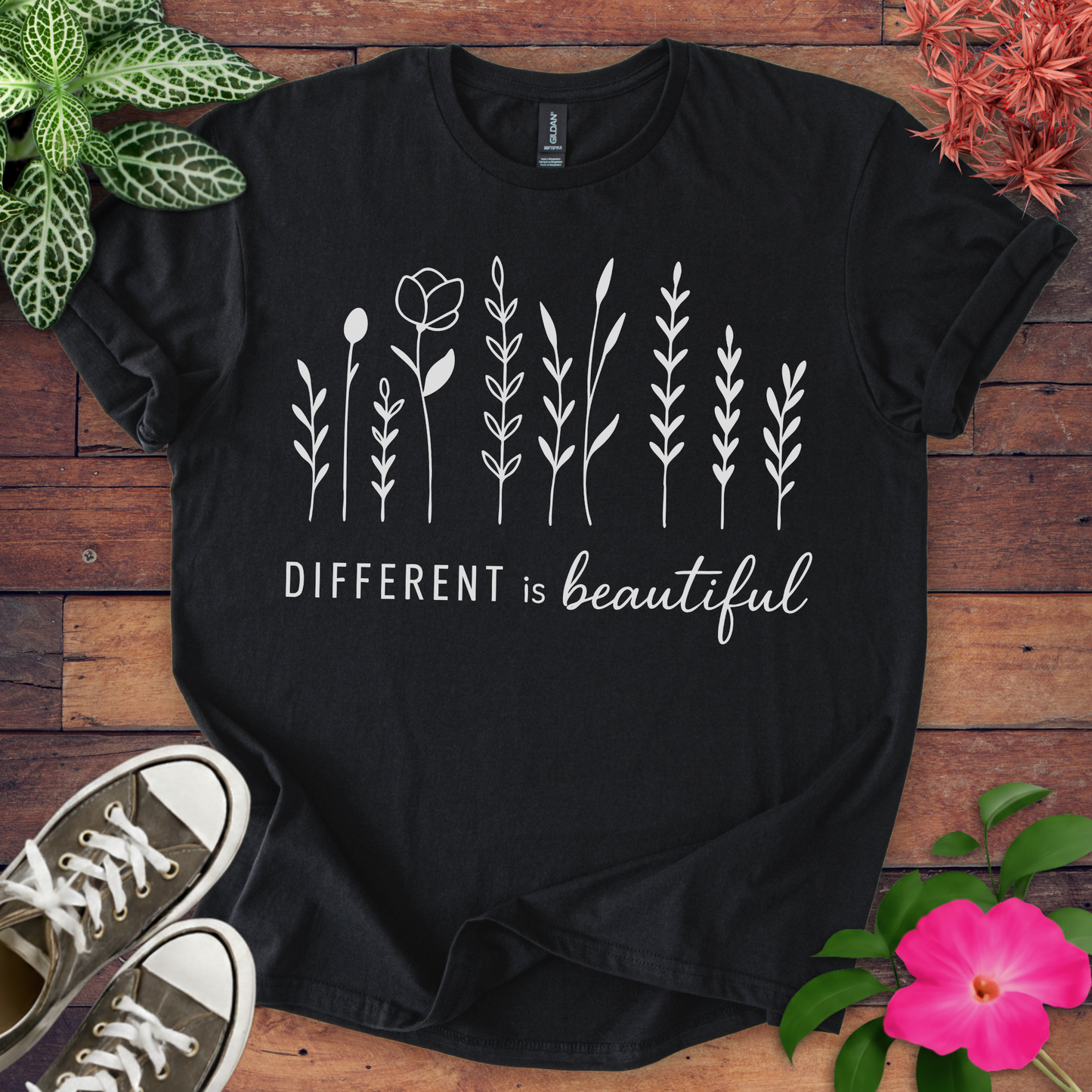Different Is Beautiful T-shirt
