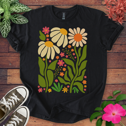 Whimsical Wildflowers T-shirt