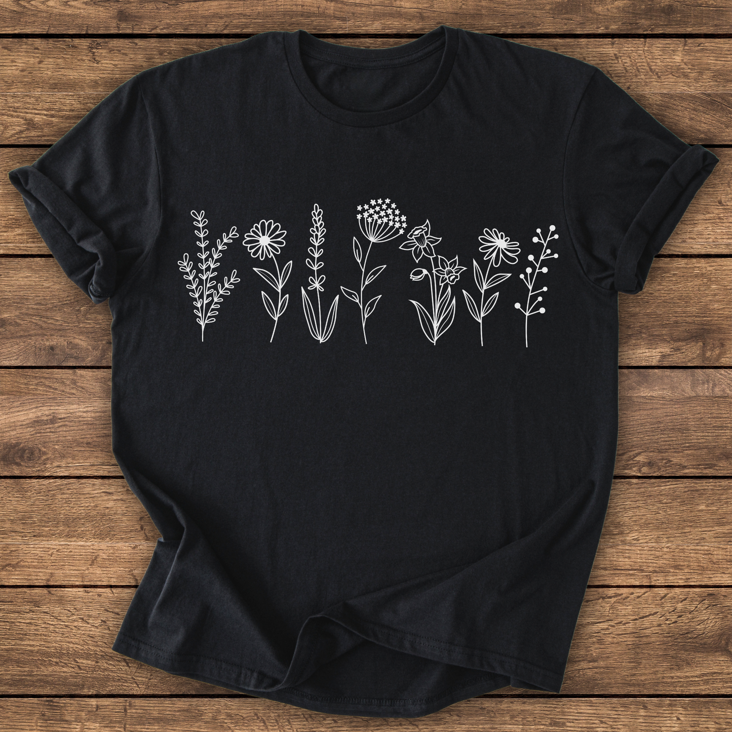 Wildflower Art T-shirt