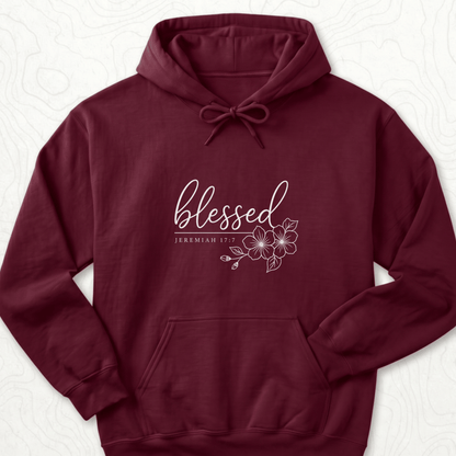 Blessed Jeremiah Hoodie - Maroon