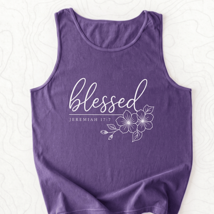 Blessed Jeremiah Tank Top - Grape