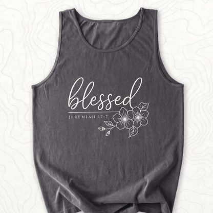 Blessed Jeremiah Tank Top - Pepper