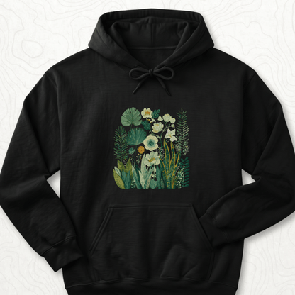 Botanical Garden Hoodie - Black