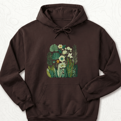 Botanical Garden Hoodie - Dark Chocolate
