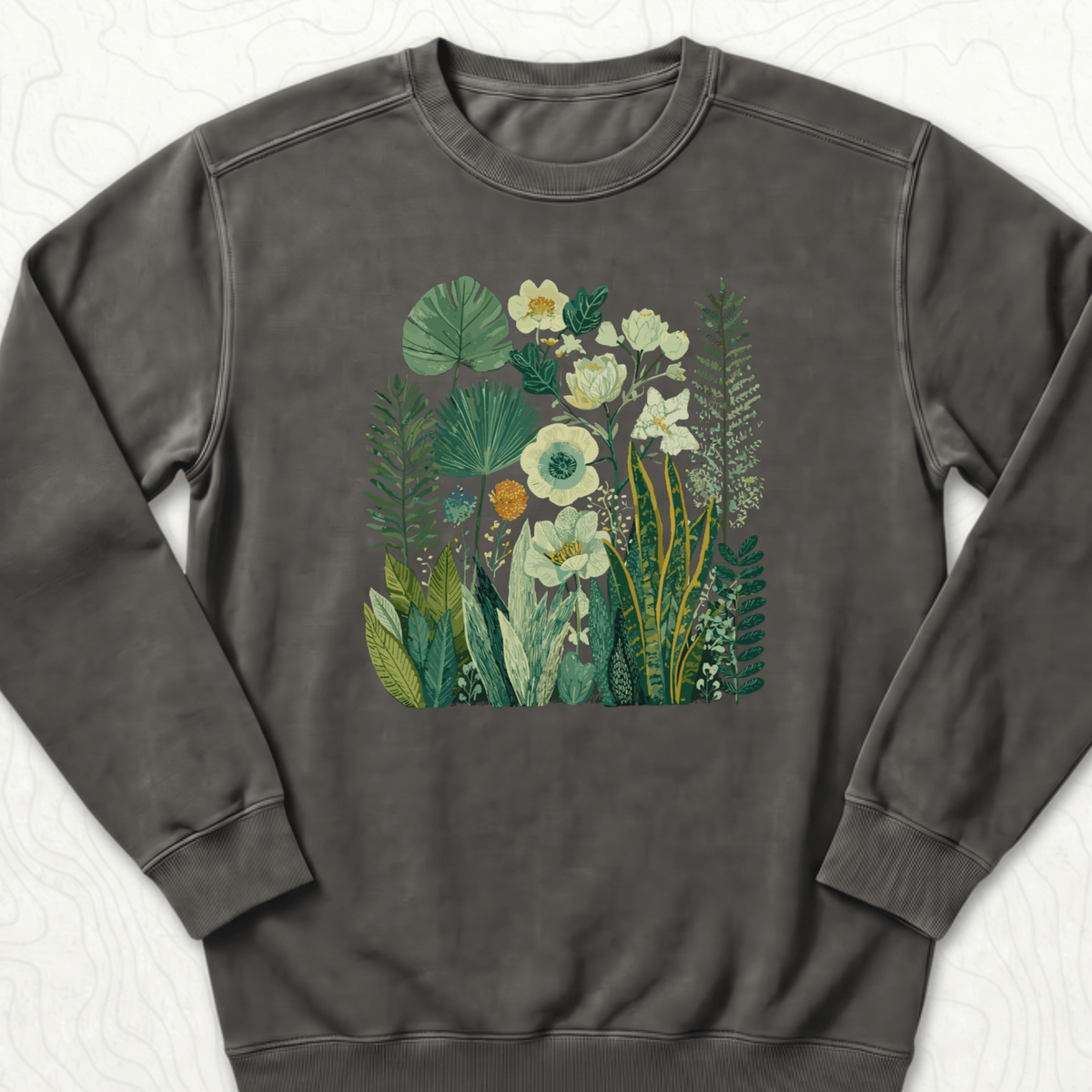 Botanical Garden Sweatshirt - Pepper