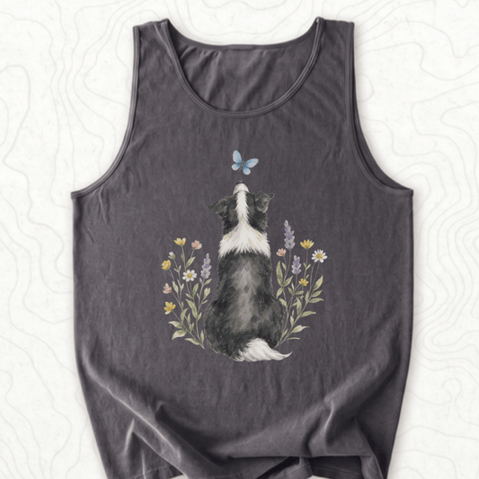 Butterfly Dog Tank Top - Pepper