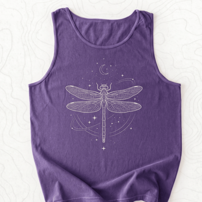 Celestial Dragonfly Tank Top - Grape
