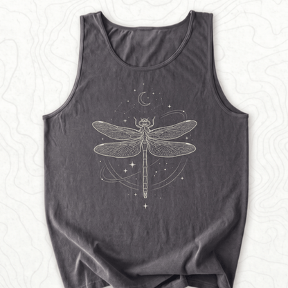 Celestial Dragonfly Tank Top - Pepper