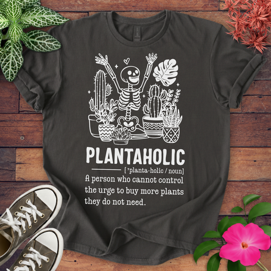 Plantaholic Definition T-shirt