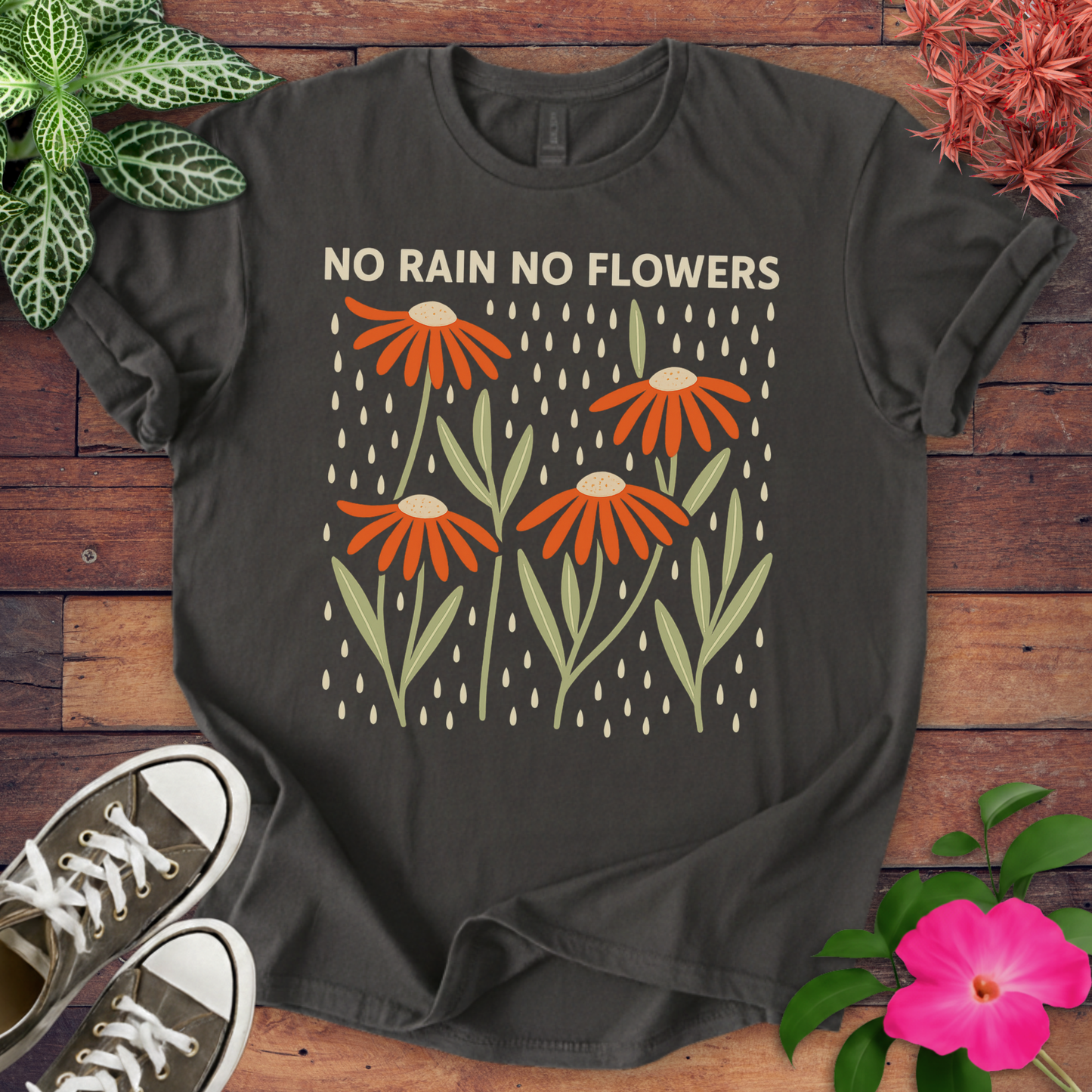 No Rain Flowers T-shirt