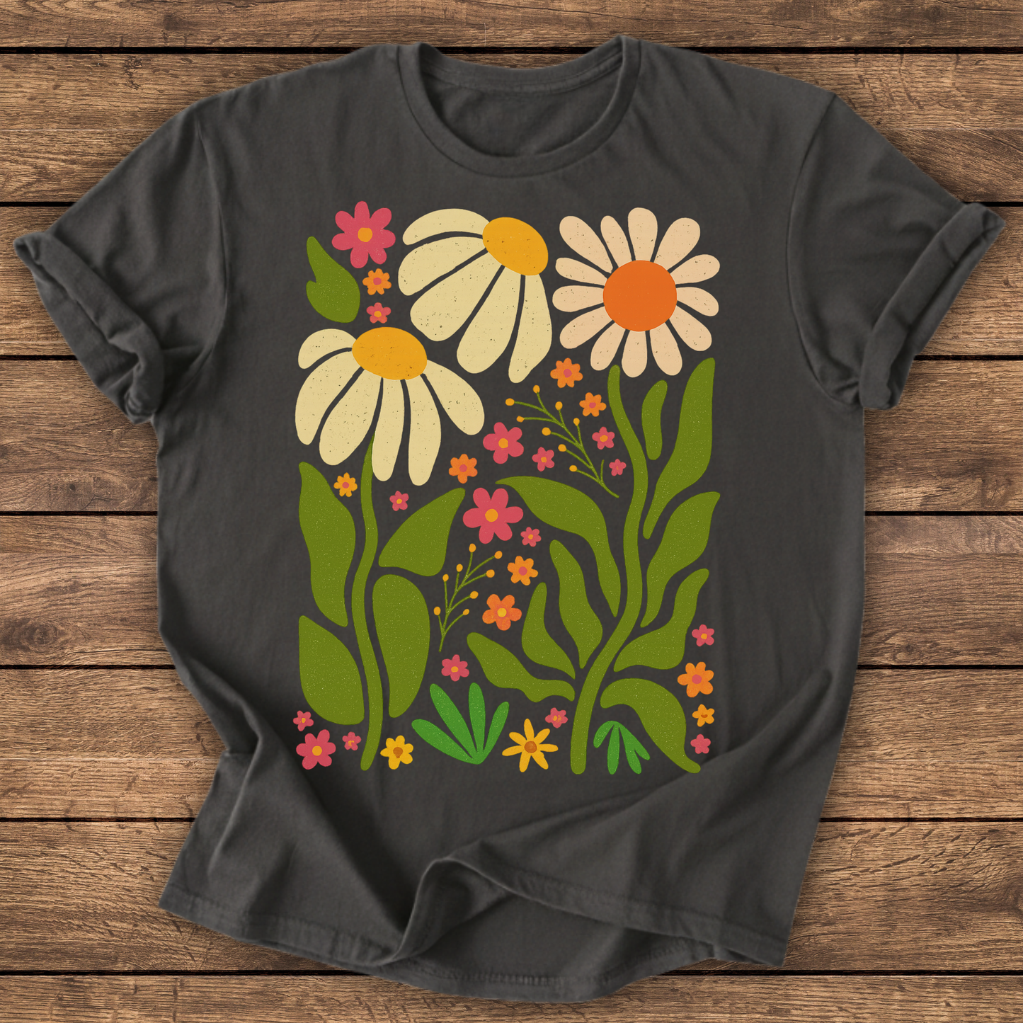 Whimsical Wildflowers T-shirt