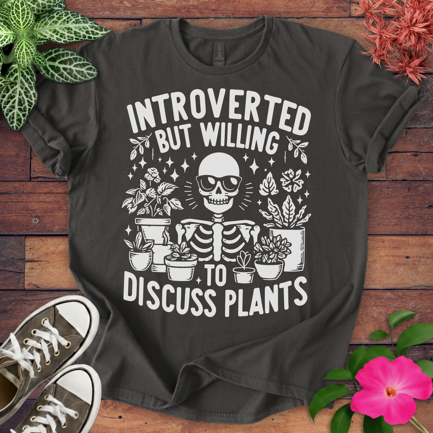 Introverted Plant Lover T-shirt
