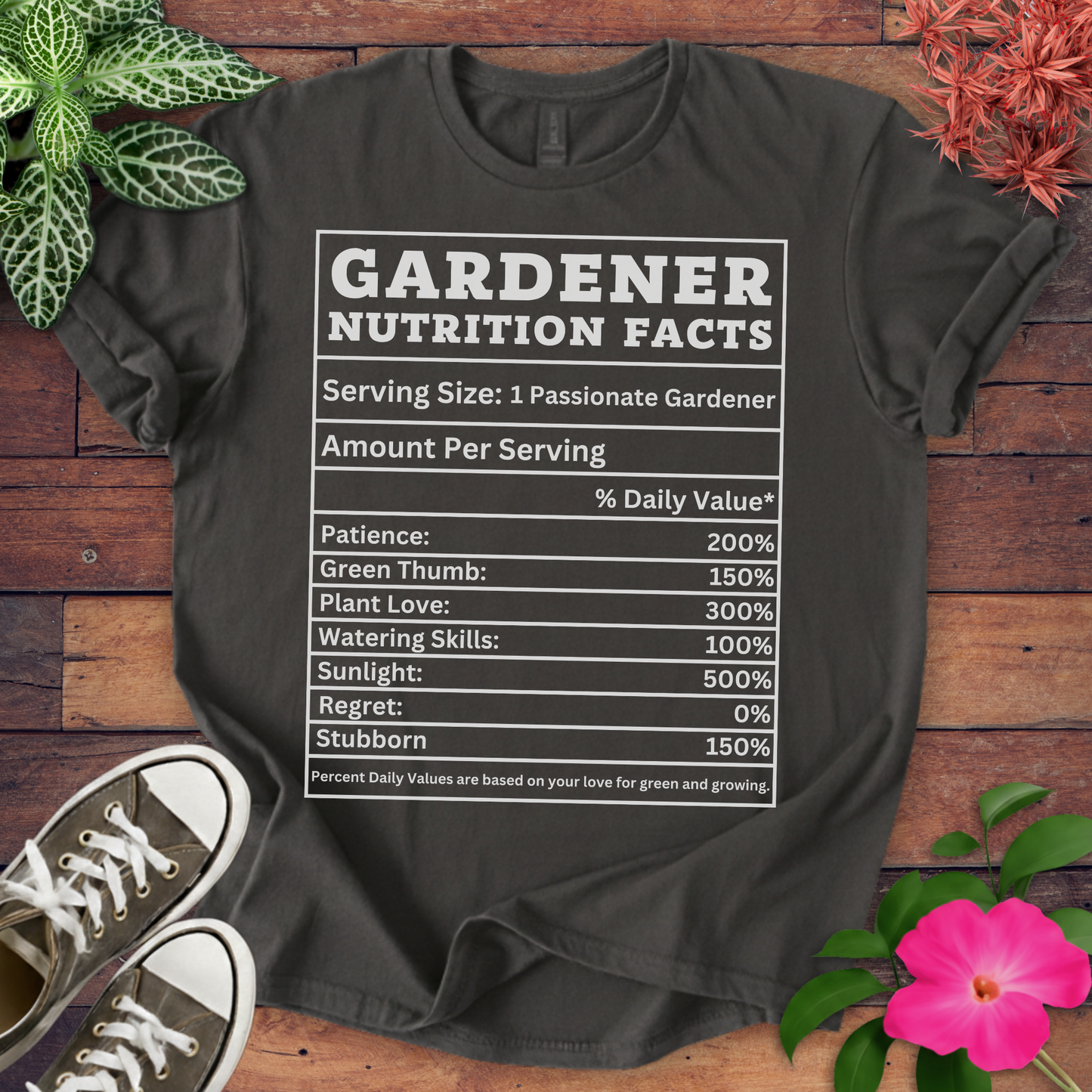 Gardener Facts T-shirt