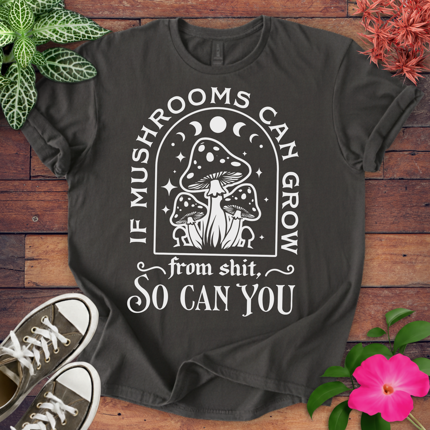 Mushroom Motivation T-shirt