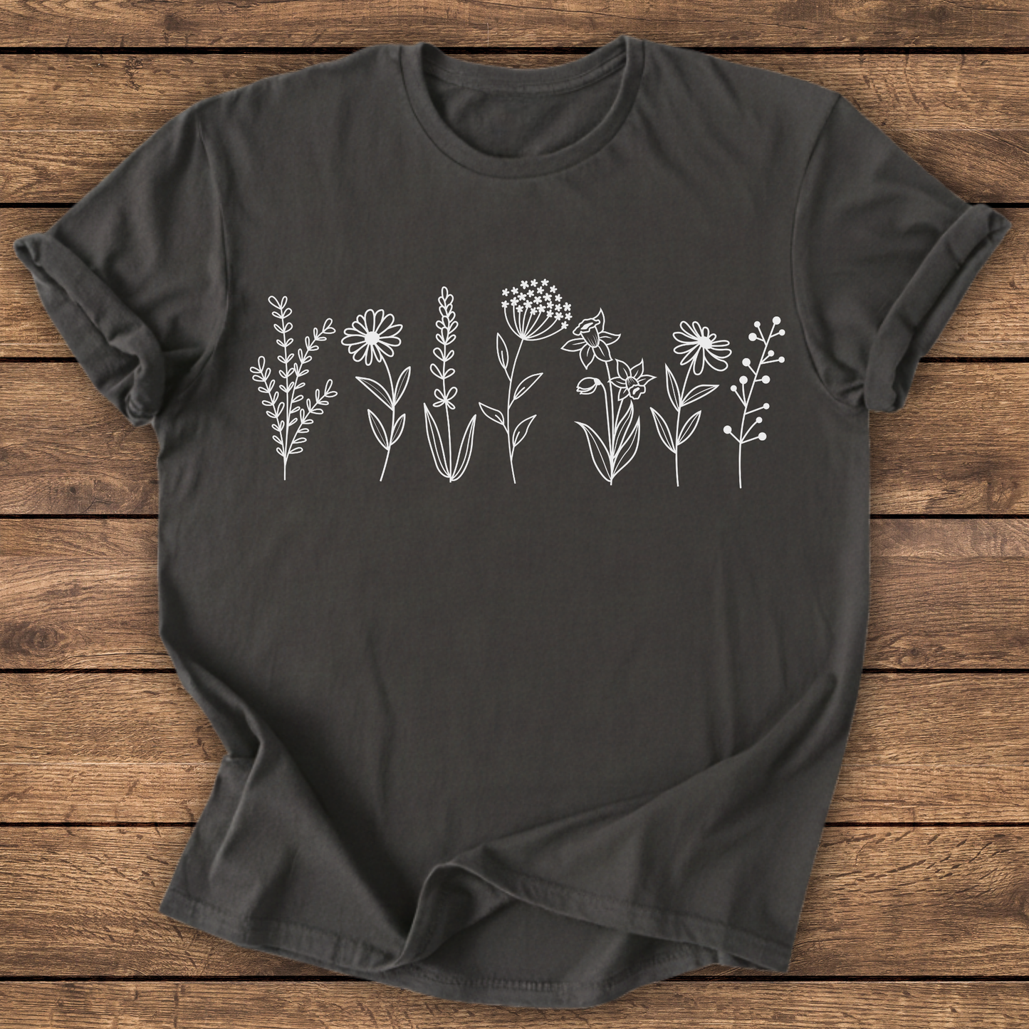 Wildflower Art T-shirt