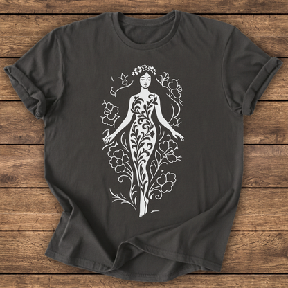 Floral Goddess T-shirt