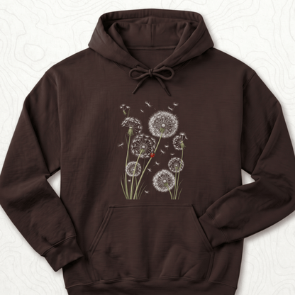 Dandelion Ladybug Hoodie - Dark Chocolate