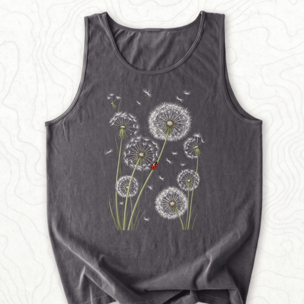 Dandelion Ladybug Tank Top - Pepper