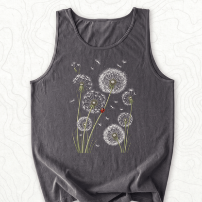 Dandelion Ladybug Tank Top - Pepper