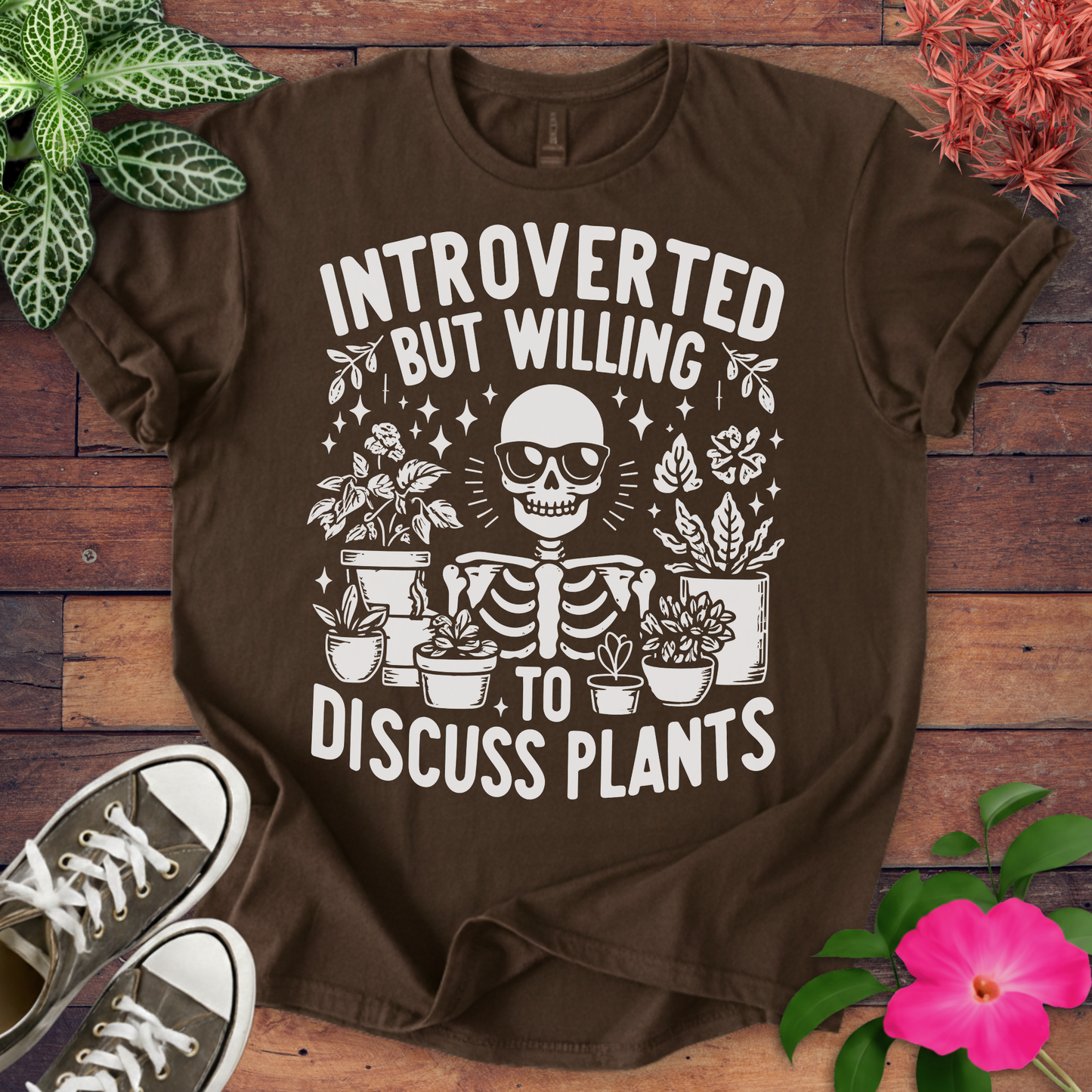 Introverted Plant Lover T-shirt