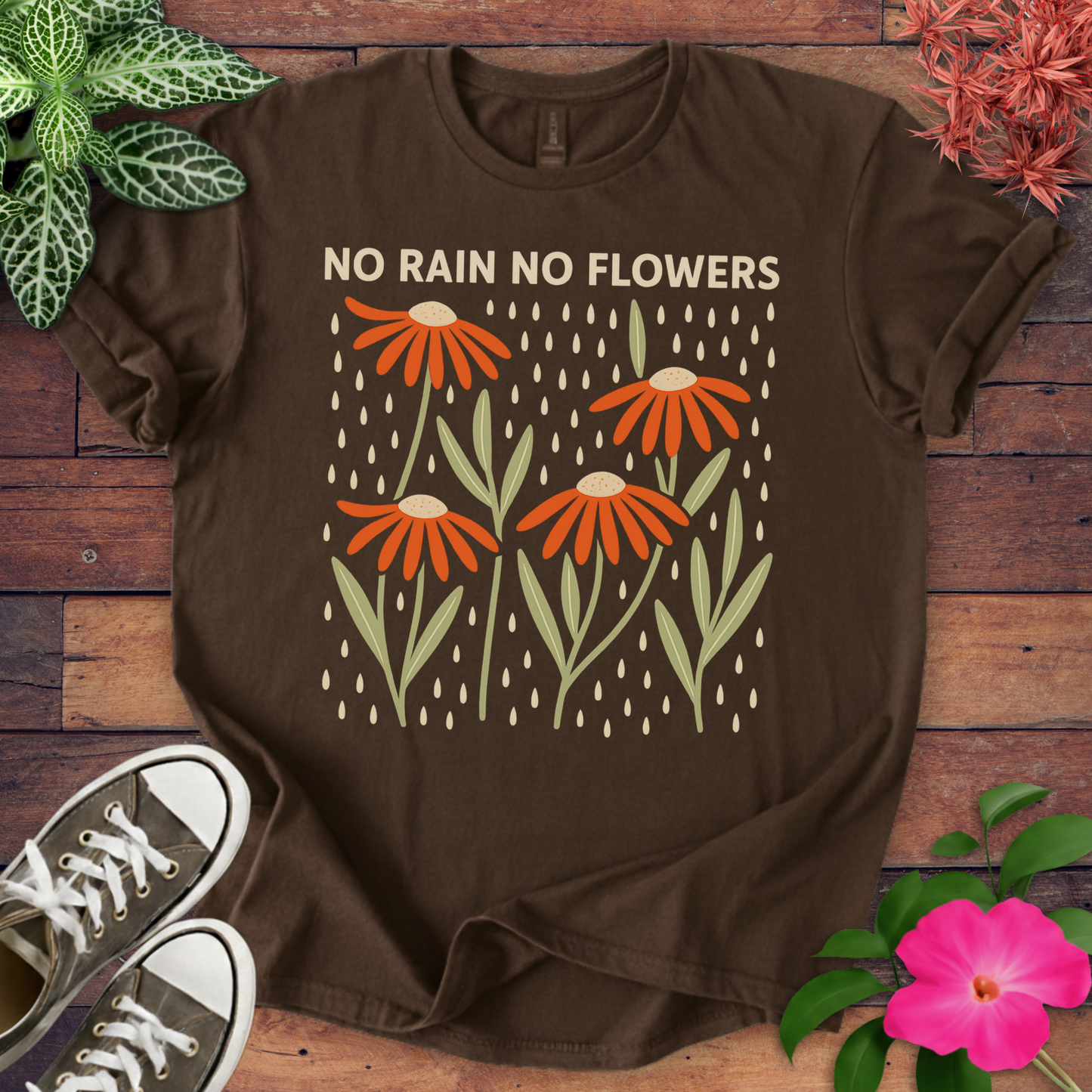 No Rain Flowers T-shirt