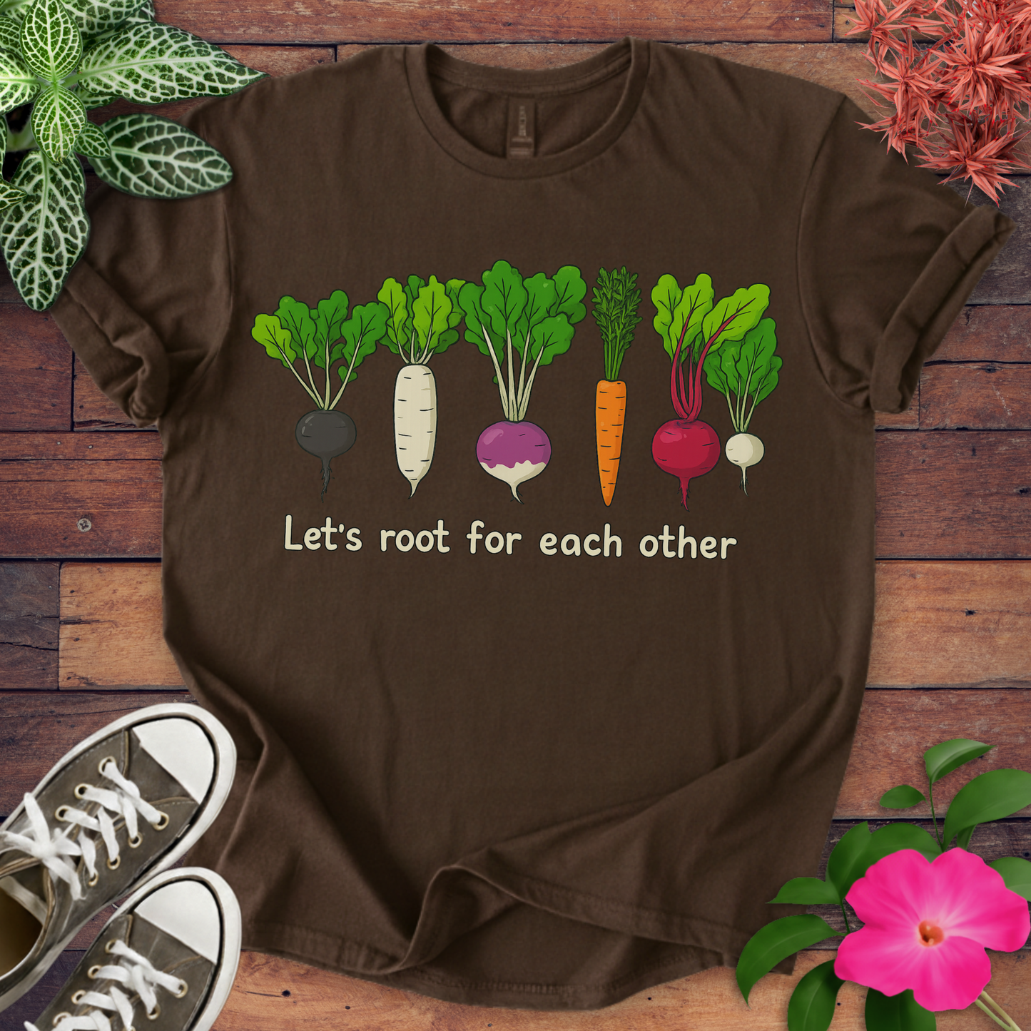 Let's Root T-shirt