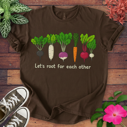 Let's Root T-shirt