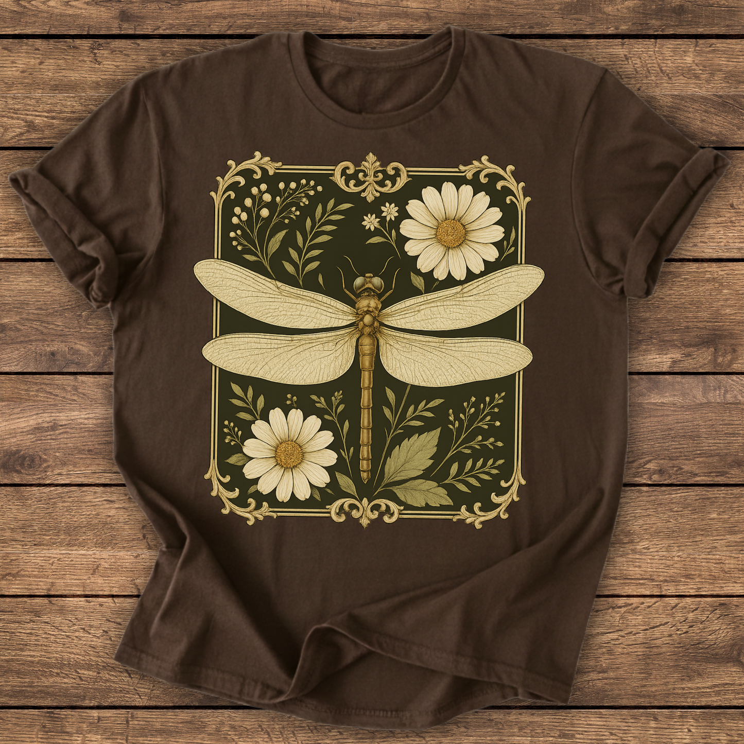 Dragonfly Floral T-shirt