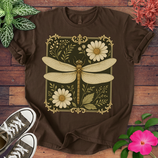 Dragonfly Floral T-shirt