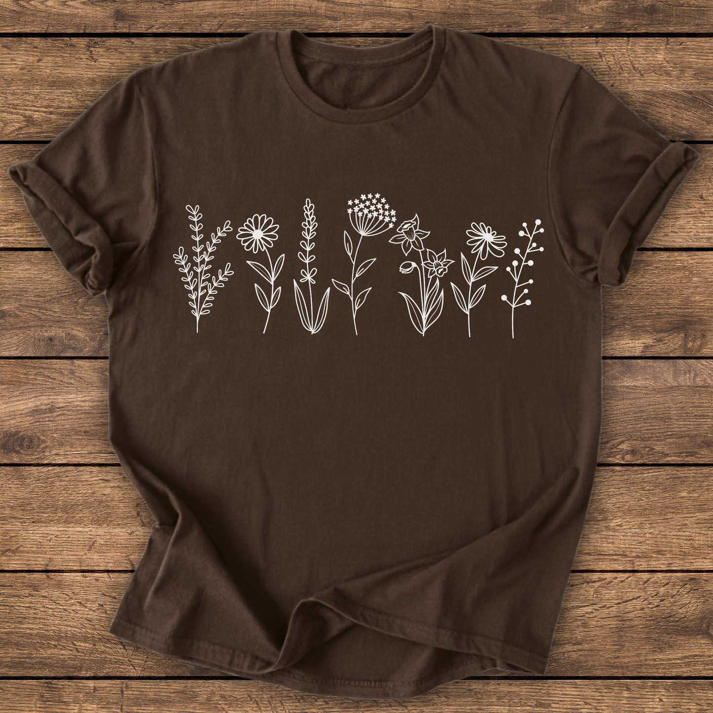 Wildflower Art T-shirt