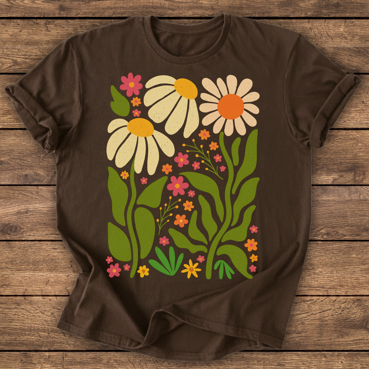 Whimsical Wildflowers T-shirt